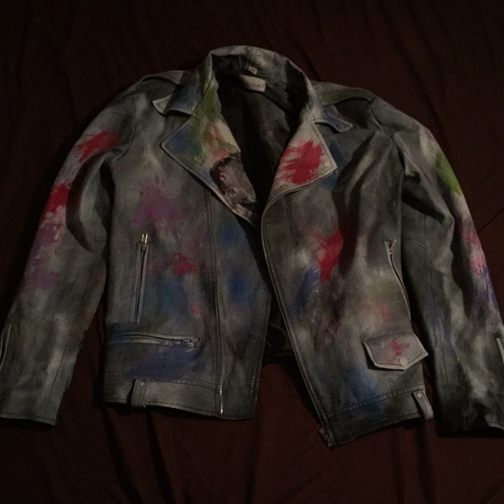 Custom foe leather slim fit xl